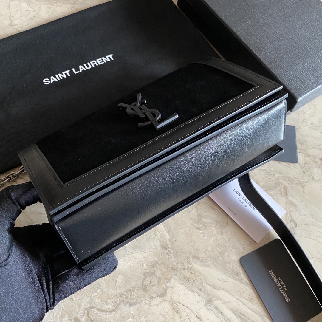 YSL Monogram All Over Camera Bag