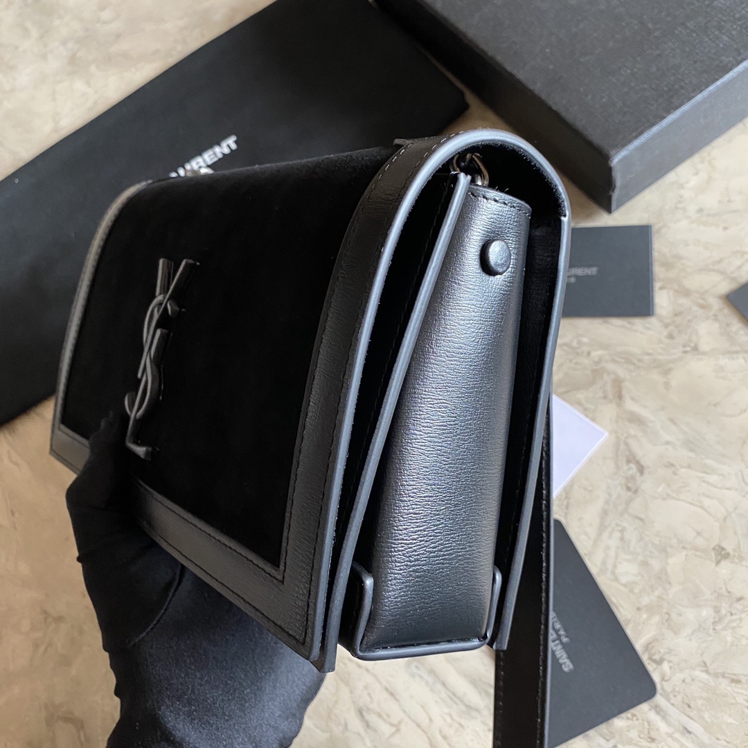 YSL Monogram All Over Camera Bag