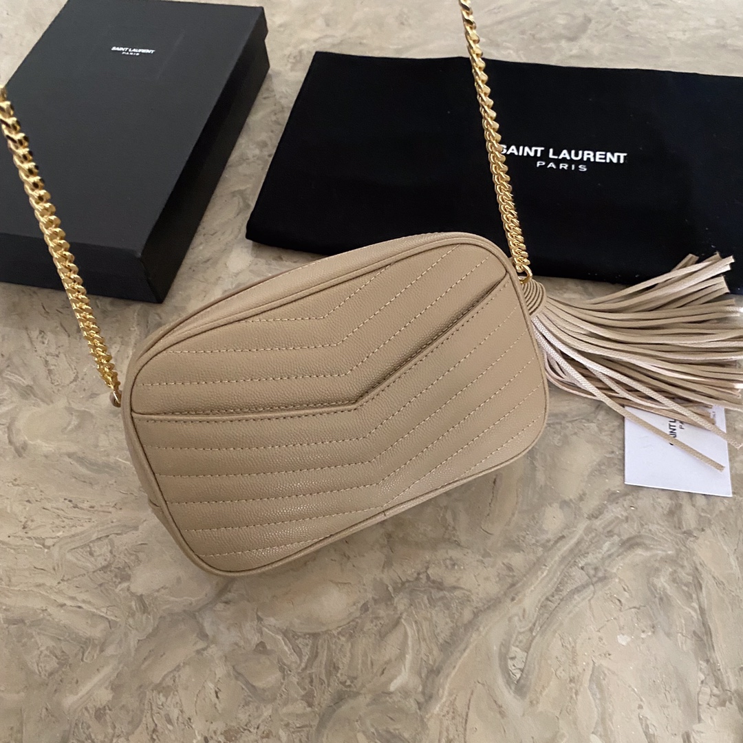YSL Mini Lou Quilted Leather Camera Bag