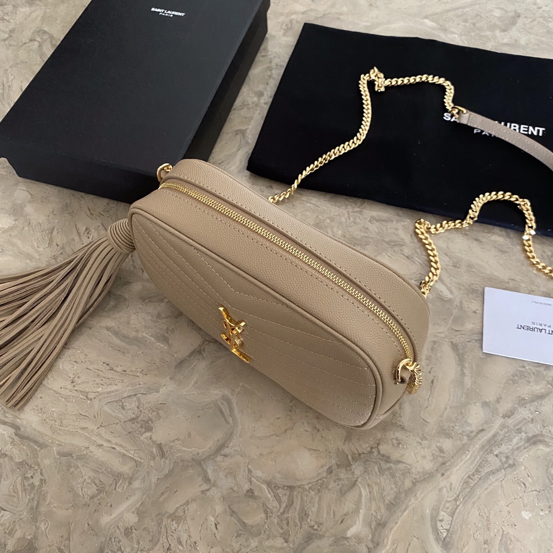 YSL Mini Lou Quilted Leather Camera Bag