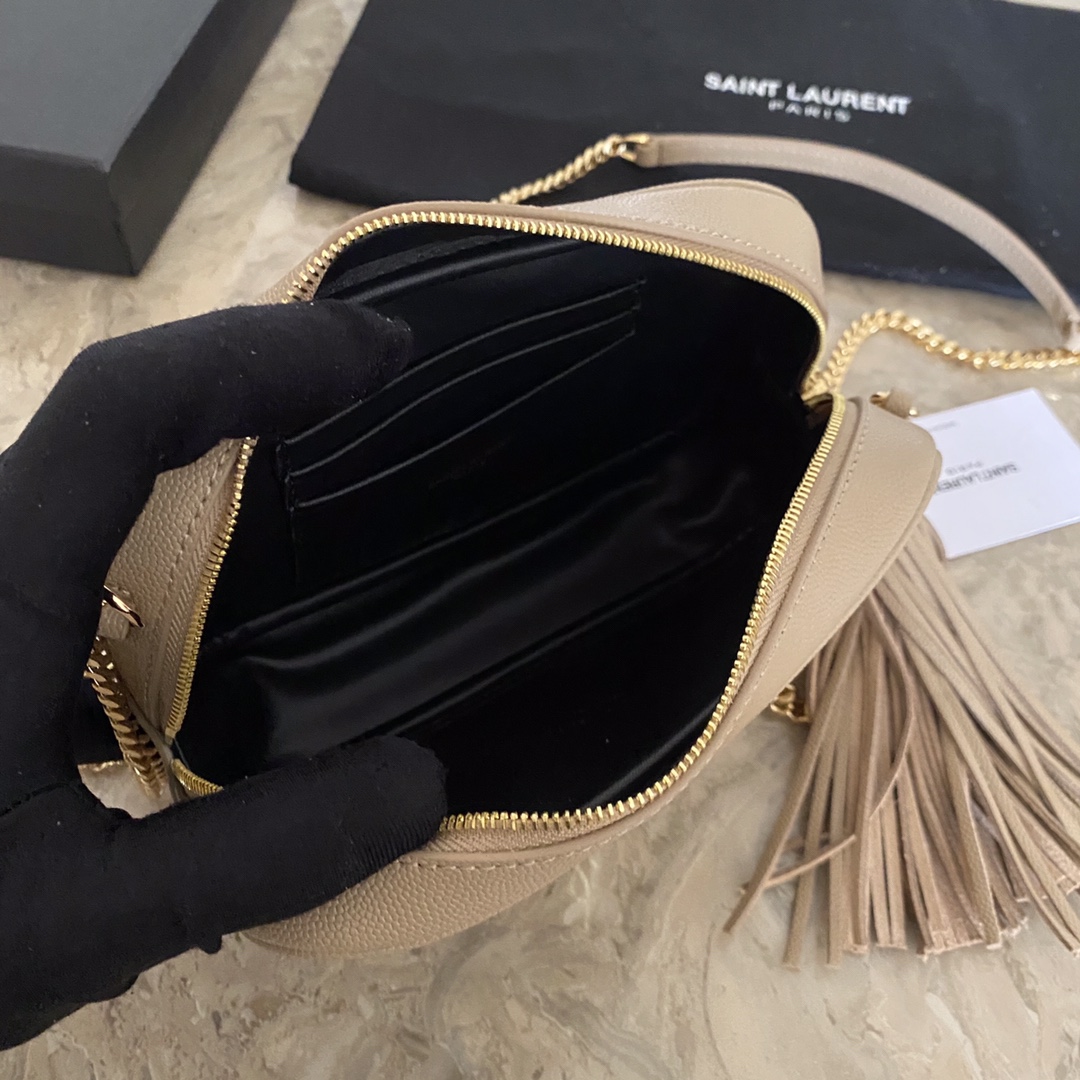 YSL Mini Lou Quilted Leather Camera Bag