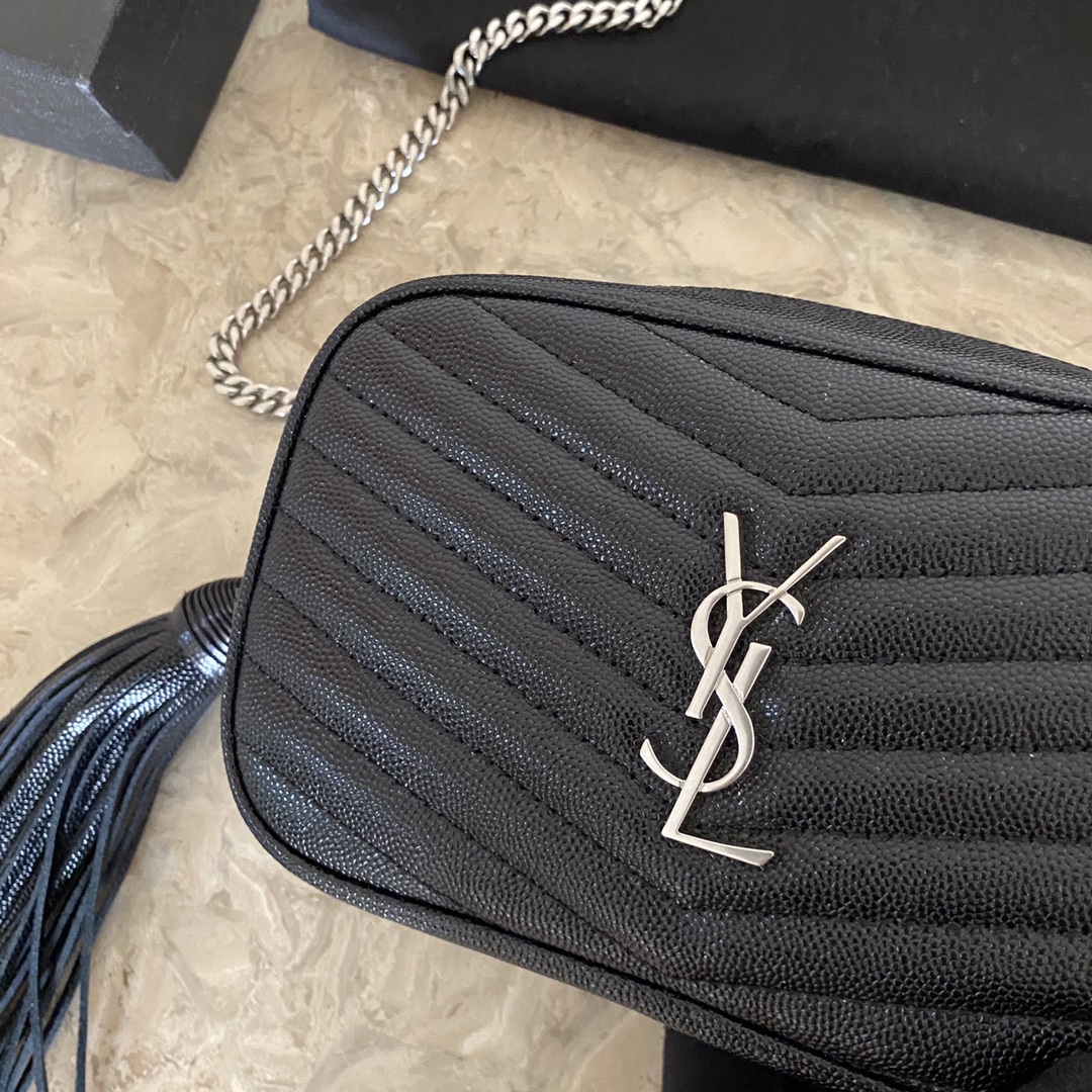 YSL Mini Lou Quilted Leather Camera Bag