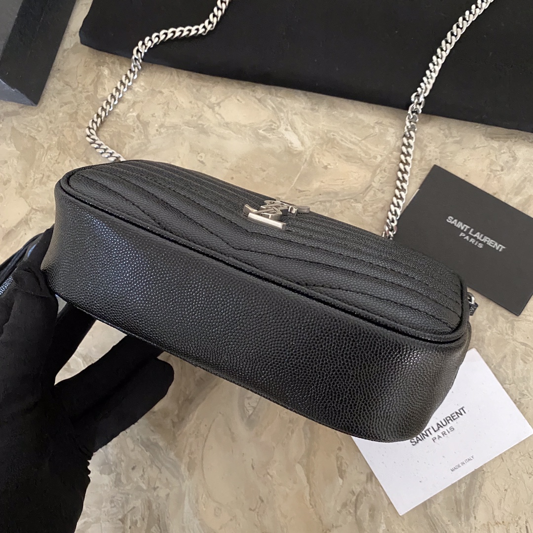 YSL Mini Lou Quilted Leather Camera Bag