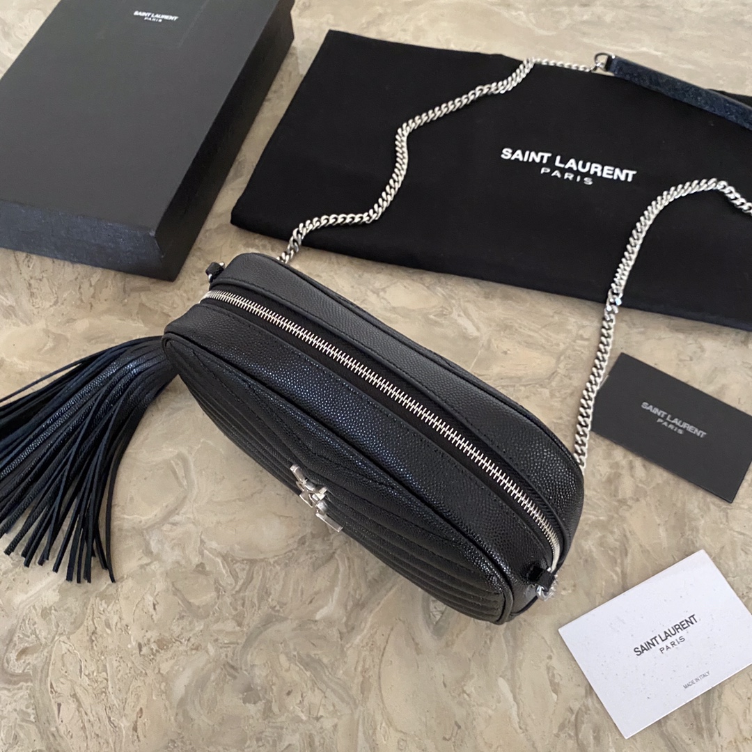 YSL Mini Lou Quilted Leather Camera Bag