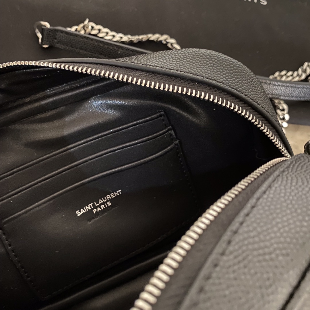 YSL Mini Lou Quilted Leather Camera Bag