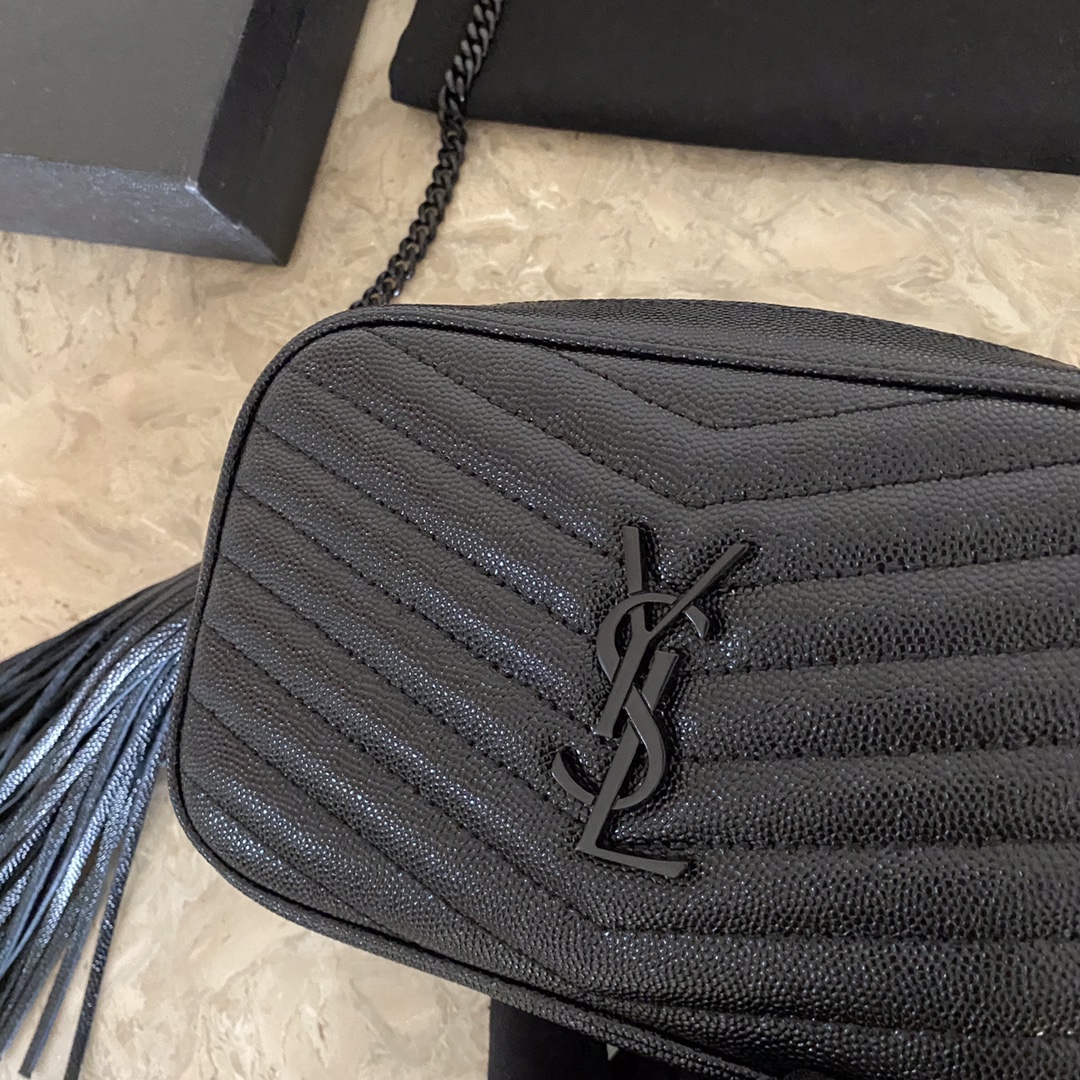 YSL Mini Lou Quilted Leather Camera Bag