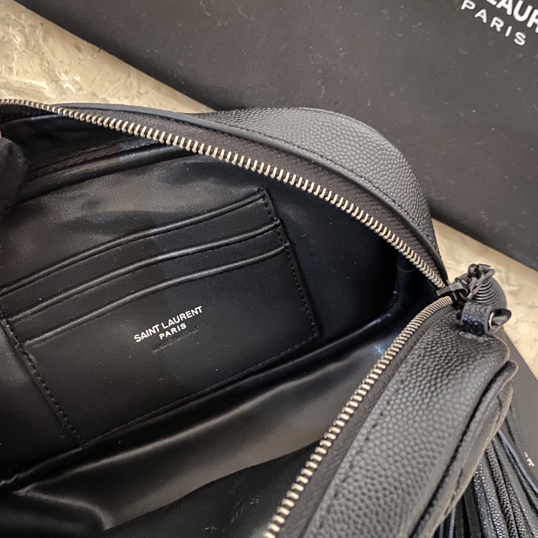 YSL Mini Lou Quilted Leather Camera Bag