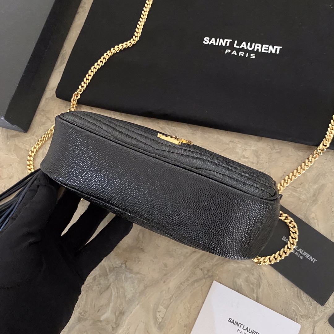 YSL Mini Lou Quilted Leather Camera Bag