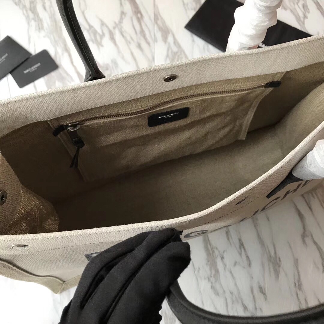 RIVE GAUCHE TOTE BAG IN CANVAS