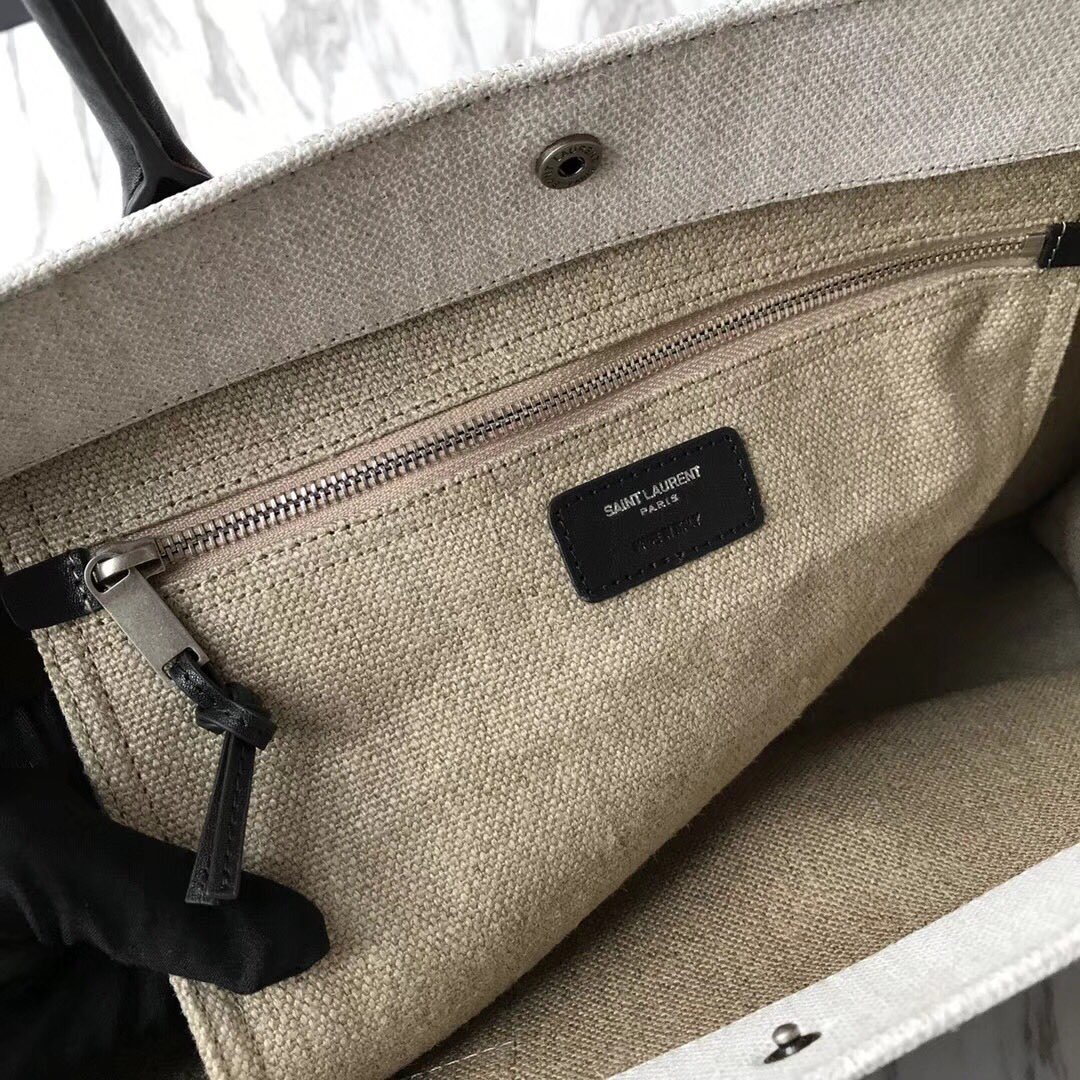 RIVE GAUCHE TOTE BAG IN CANVAS