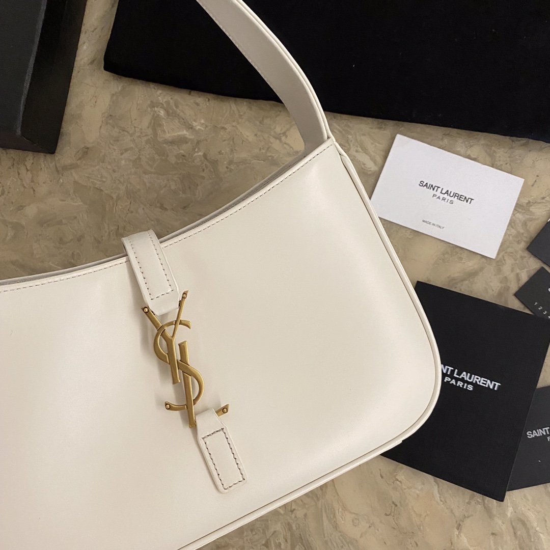 LE 5 À 7 HOBO BAG IN CROCODILE-EMBOSSED SHINY LEATHER