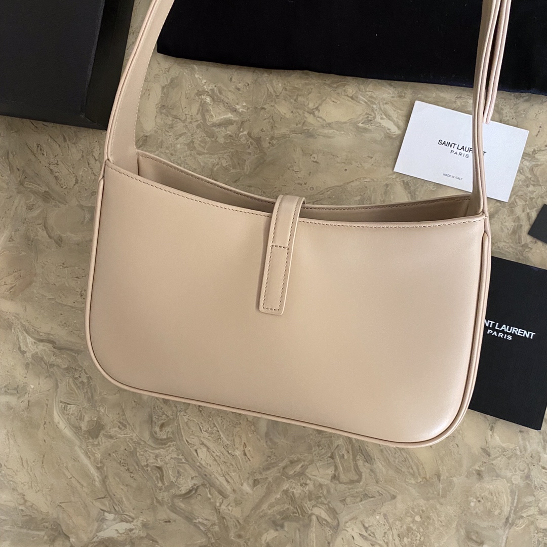LE 5 À 7 HOBO BAG IN CROCODILE-EMBOSSED SHINY LEATHER