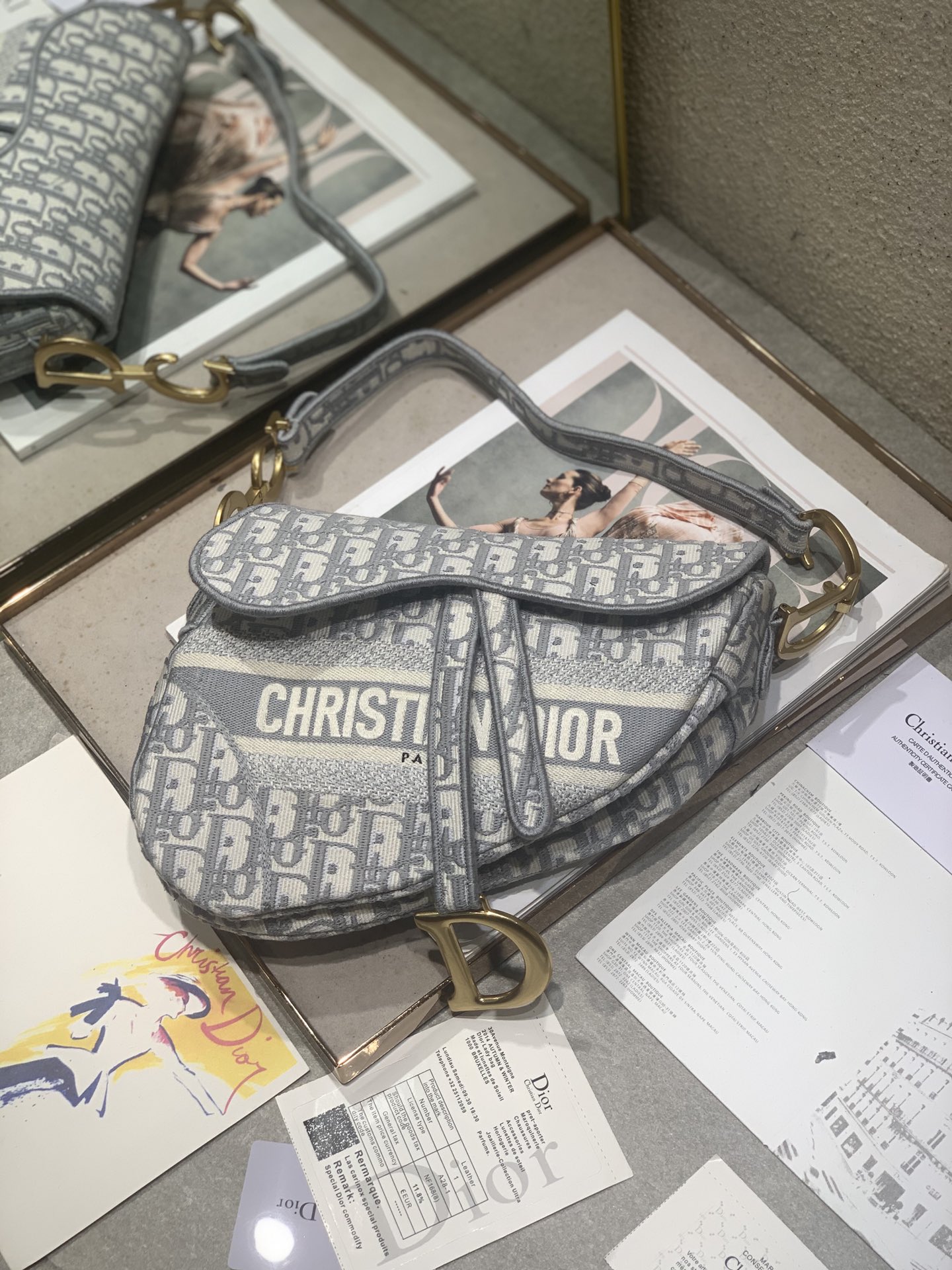 D*or oblique saddle bag