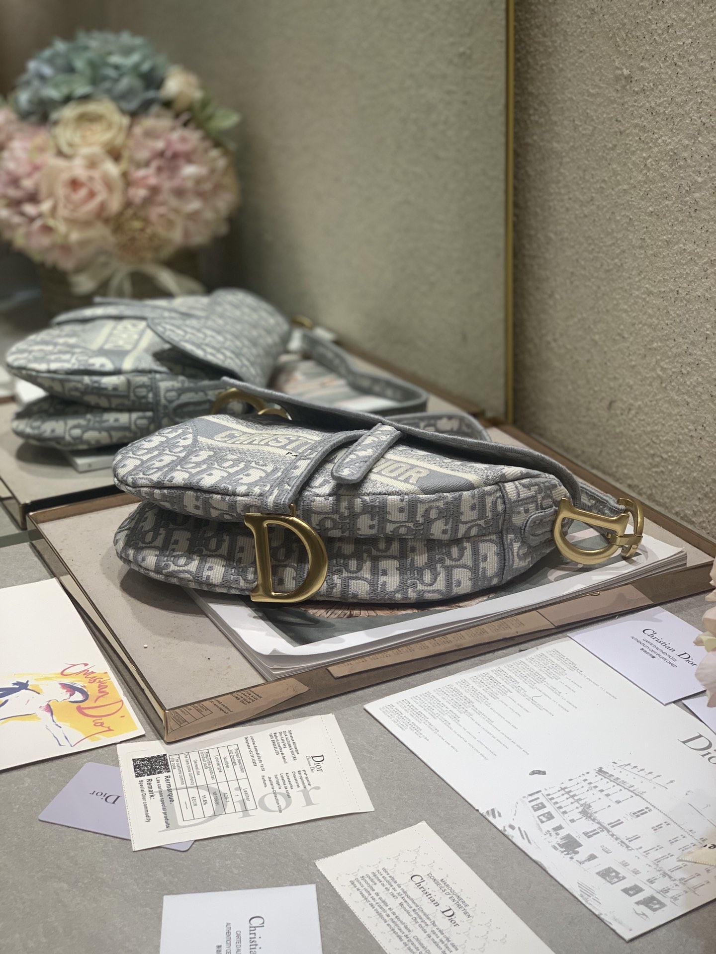 D*or oblique saddle bag