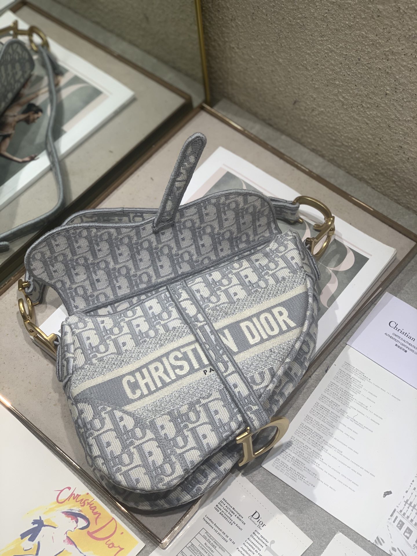 D*or oblique saddle bag