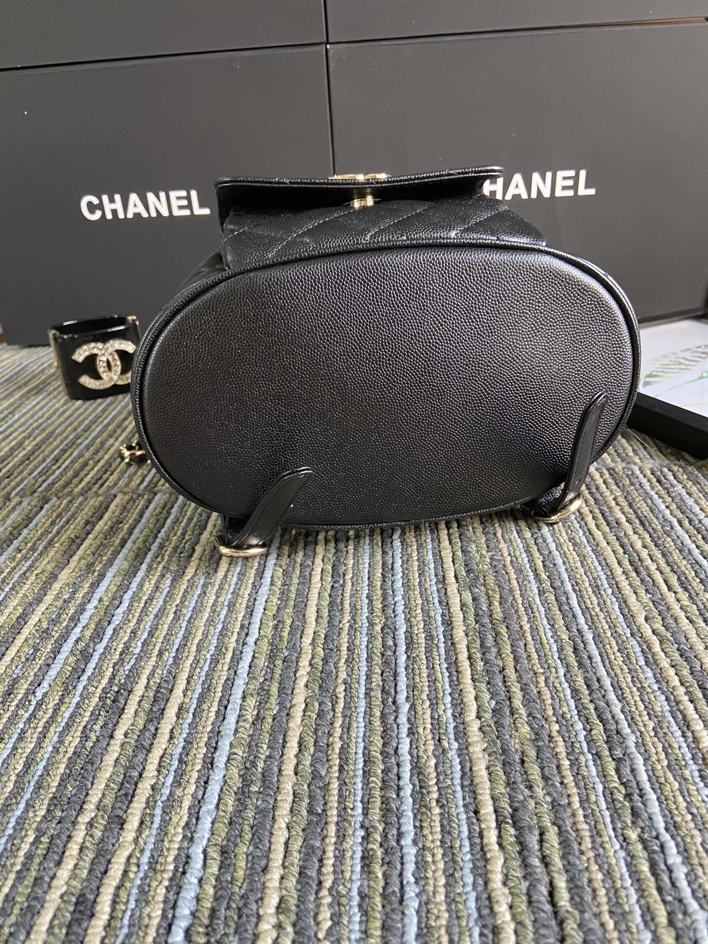 Ch*el ball pattern backpack