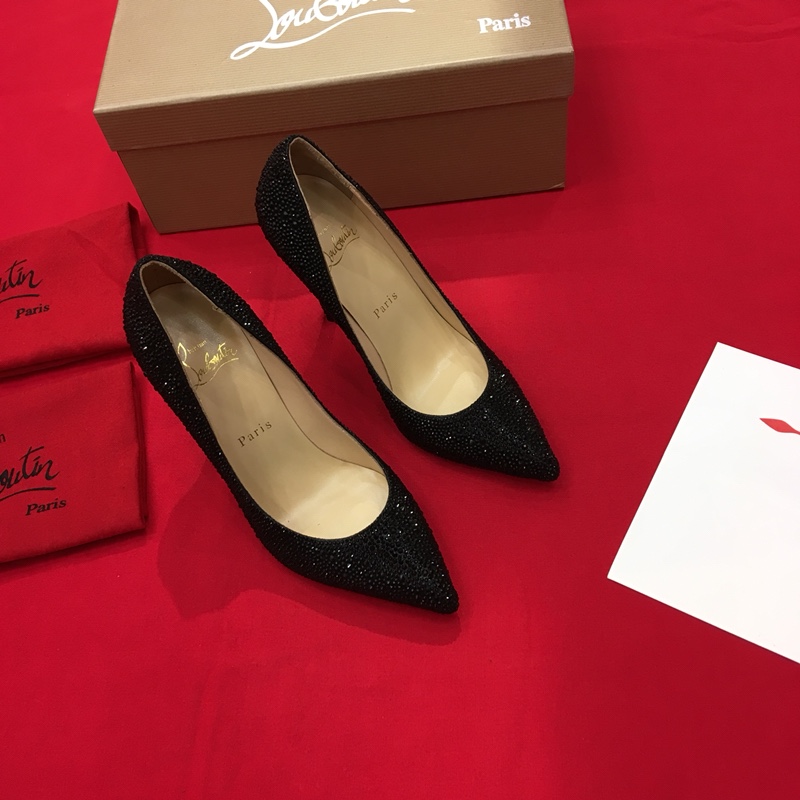 Ch**an louboutin queen red sole shoes