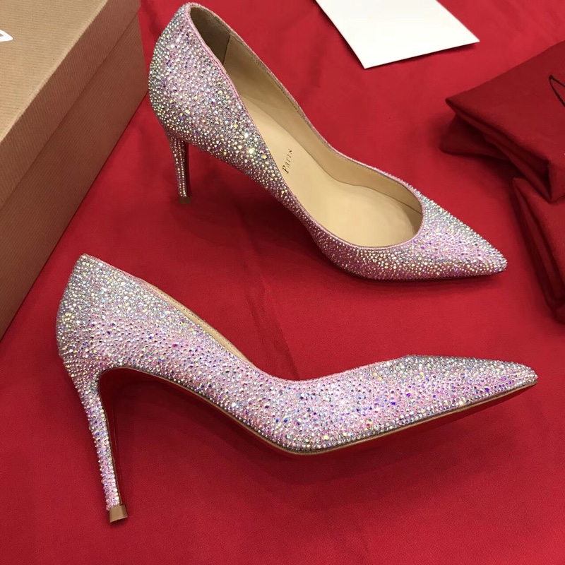 Ch**an louboutin queen red sole shoes