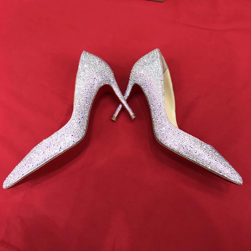 Ch**an louboutin queen red sole shoes
