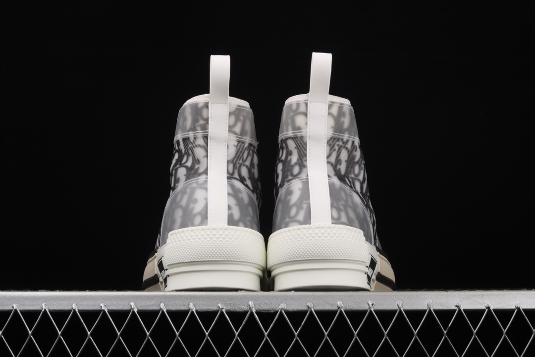 D*or b23 oblique high top sneakers kaws