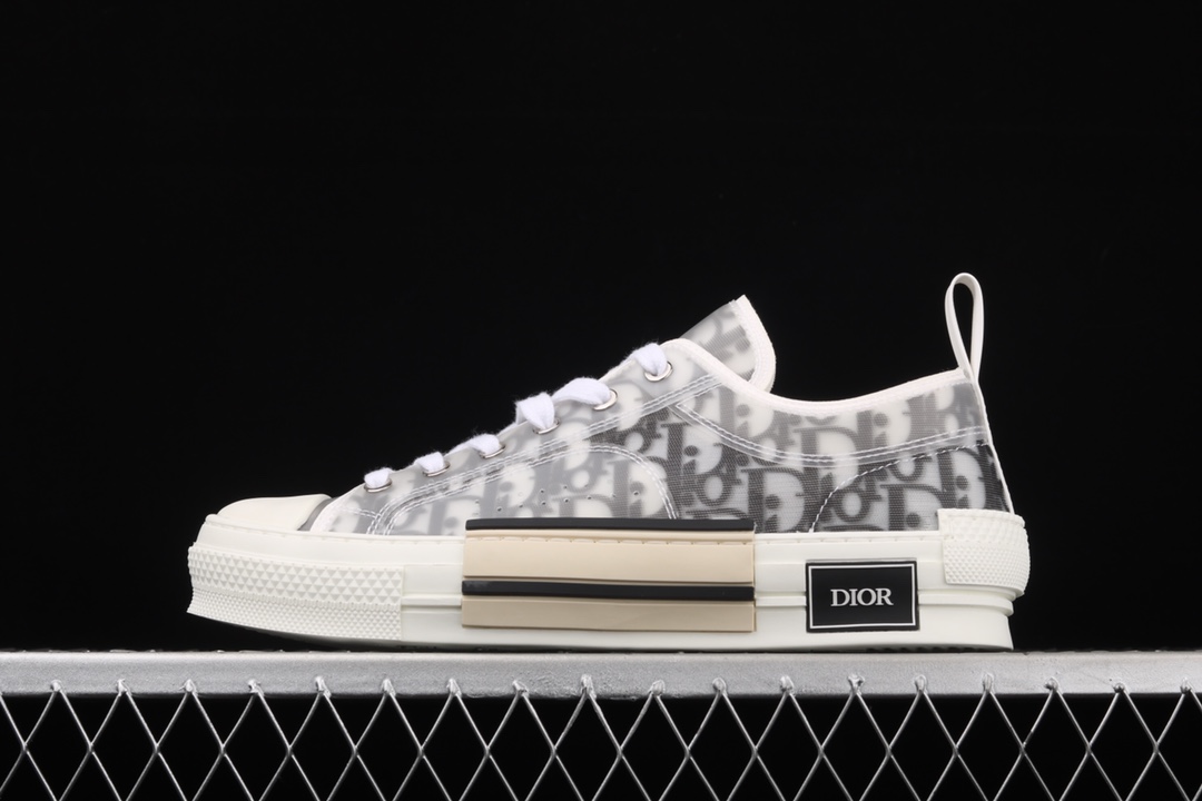 D*or b23 oblique low top sneakers kaws