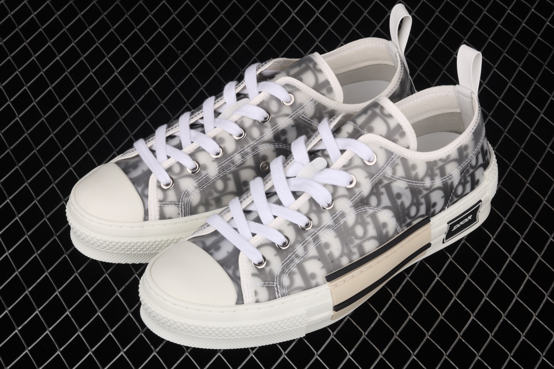 D*or b23 oblique low top sneakers kaws