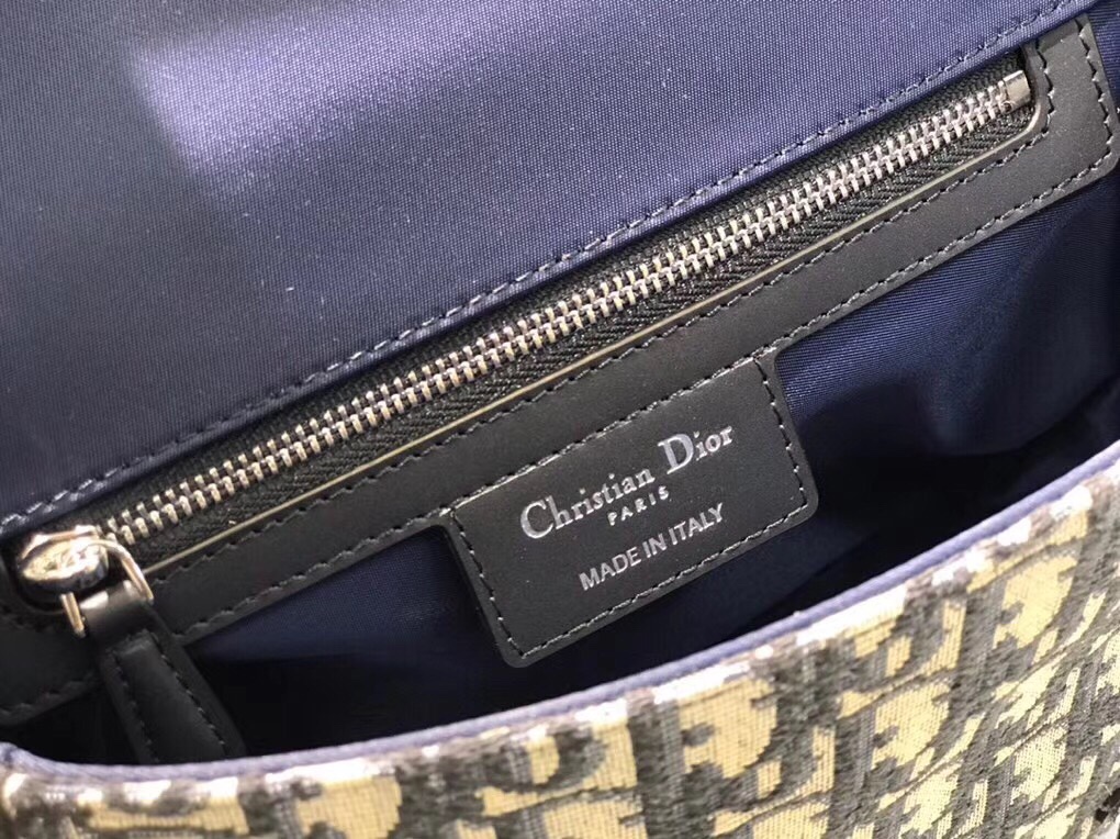 D*or blue messenger bag