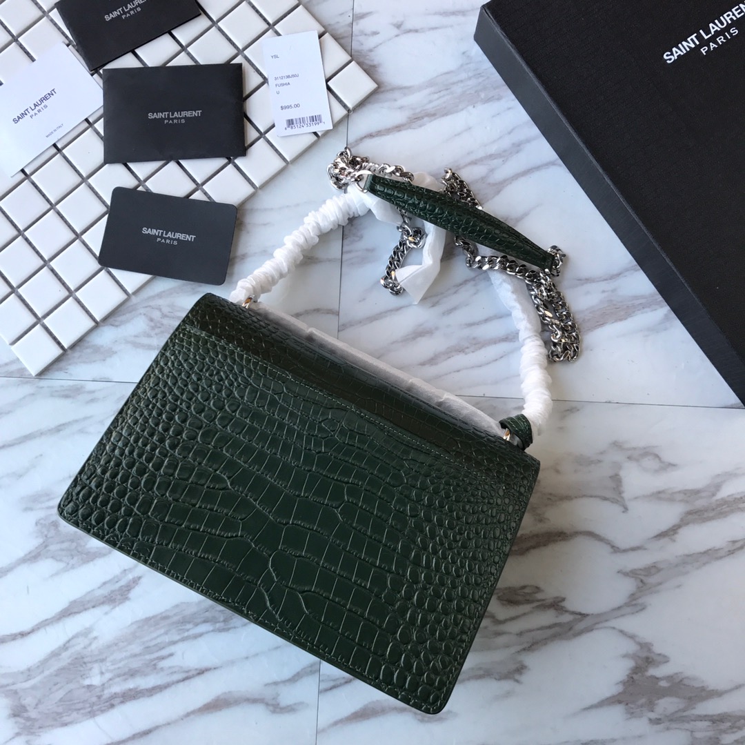 MANHATTAN MEDIUM SHOPPING BAG IN BOX SAINT LAURENT LEATHER