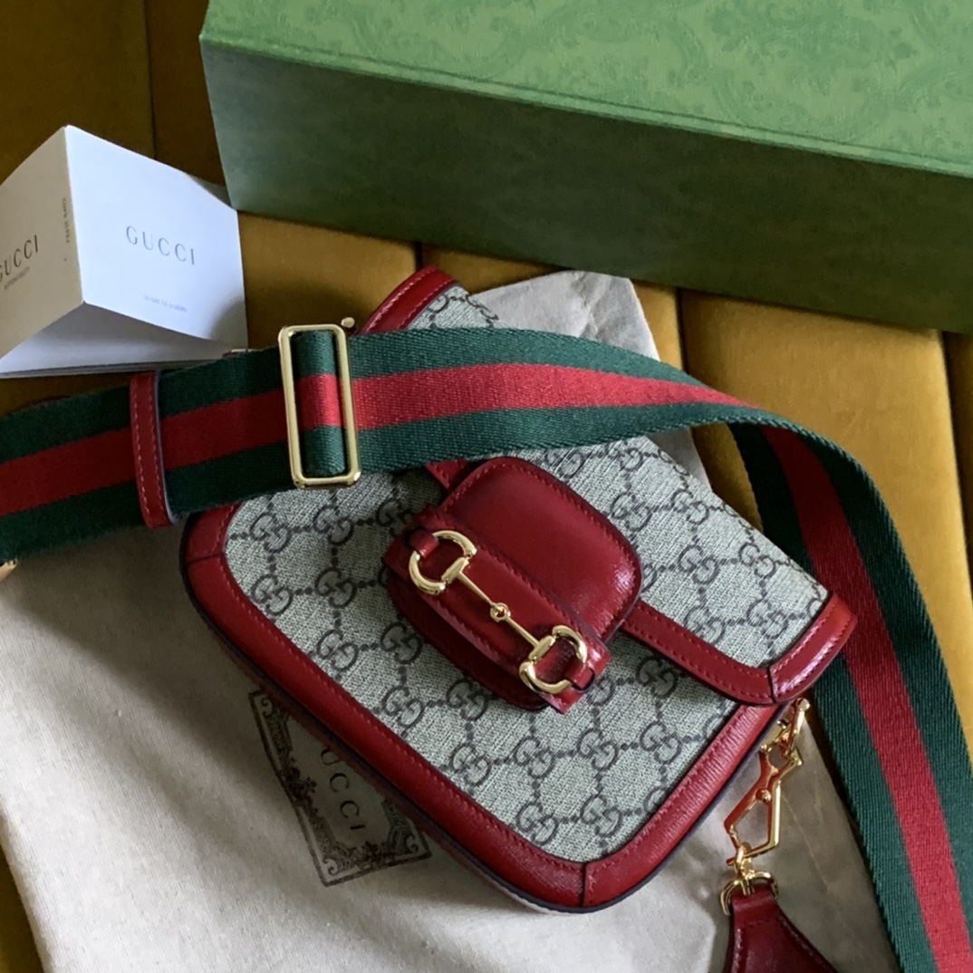 G*u*i horsebit 1955 mini bag
