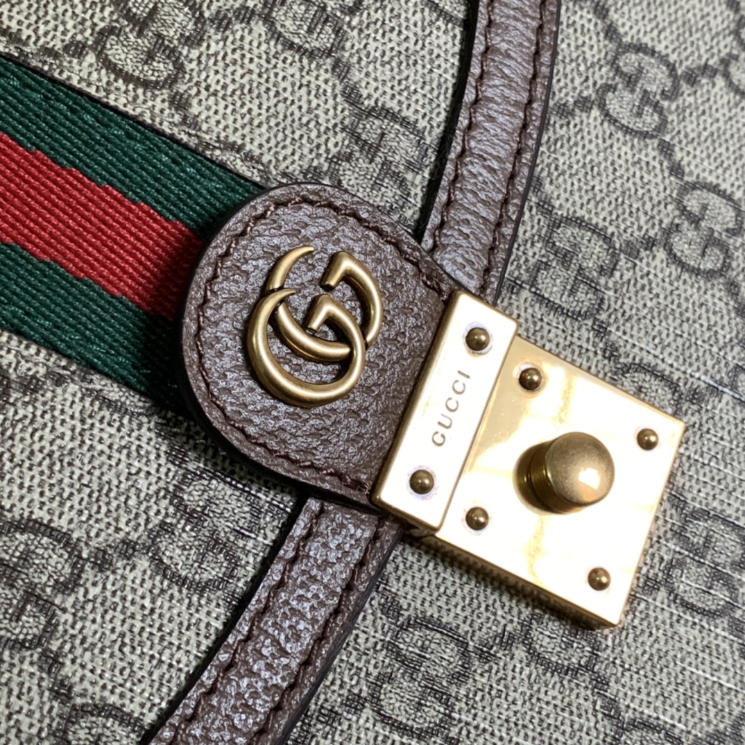 Ophidia small top handle bag with Web