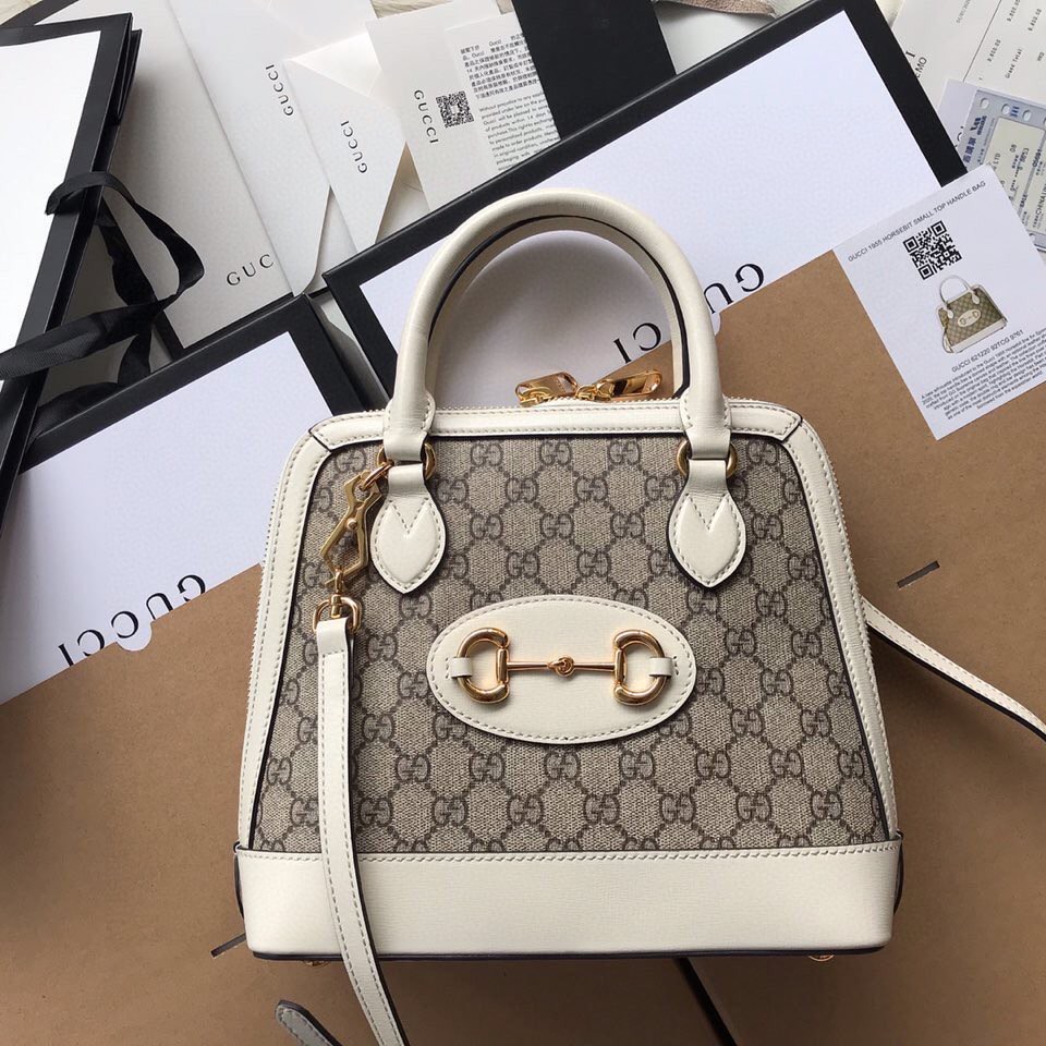 G*u*i horsebit 1955 small top handle bag