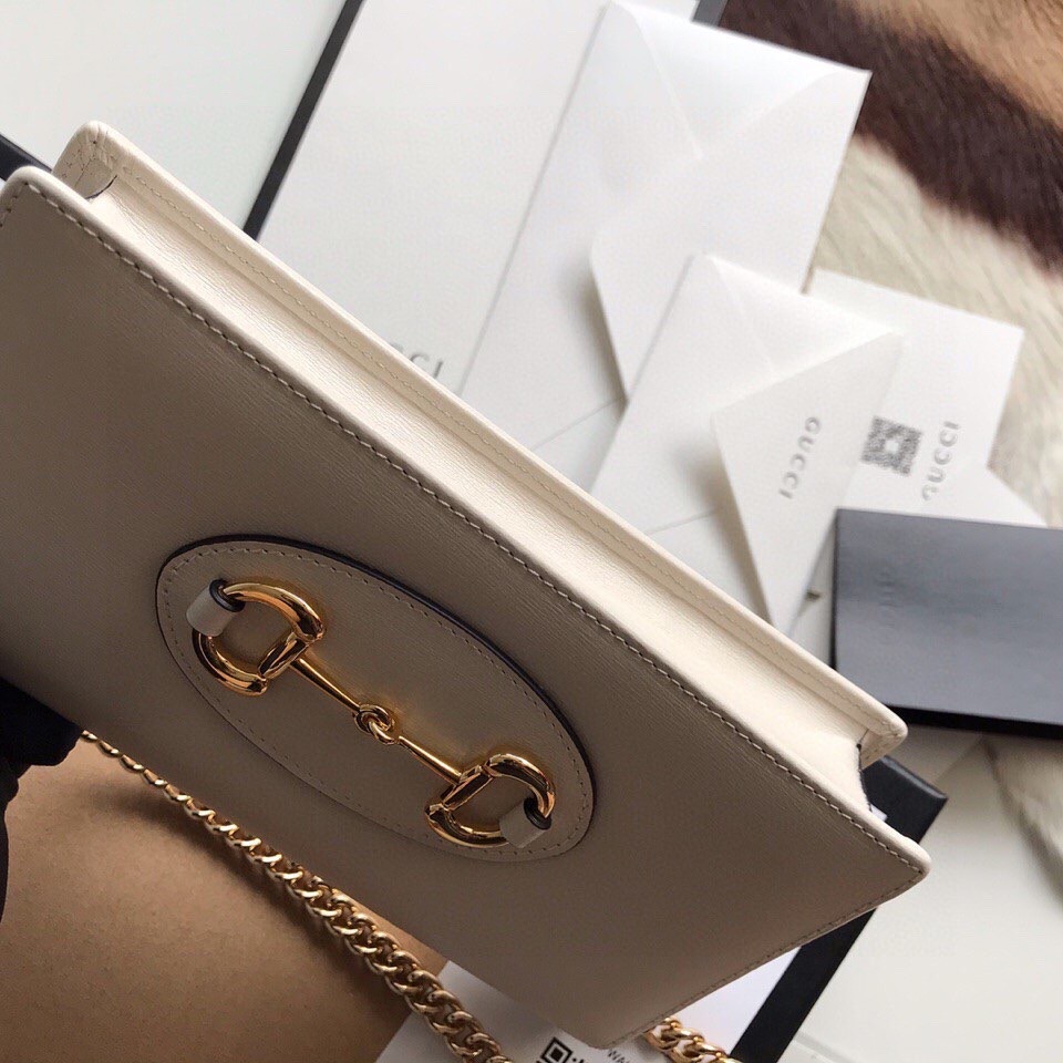 G*u*i horsebit 1955 wallet with chain
