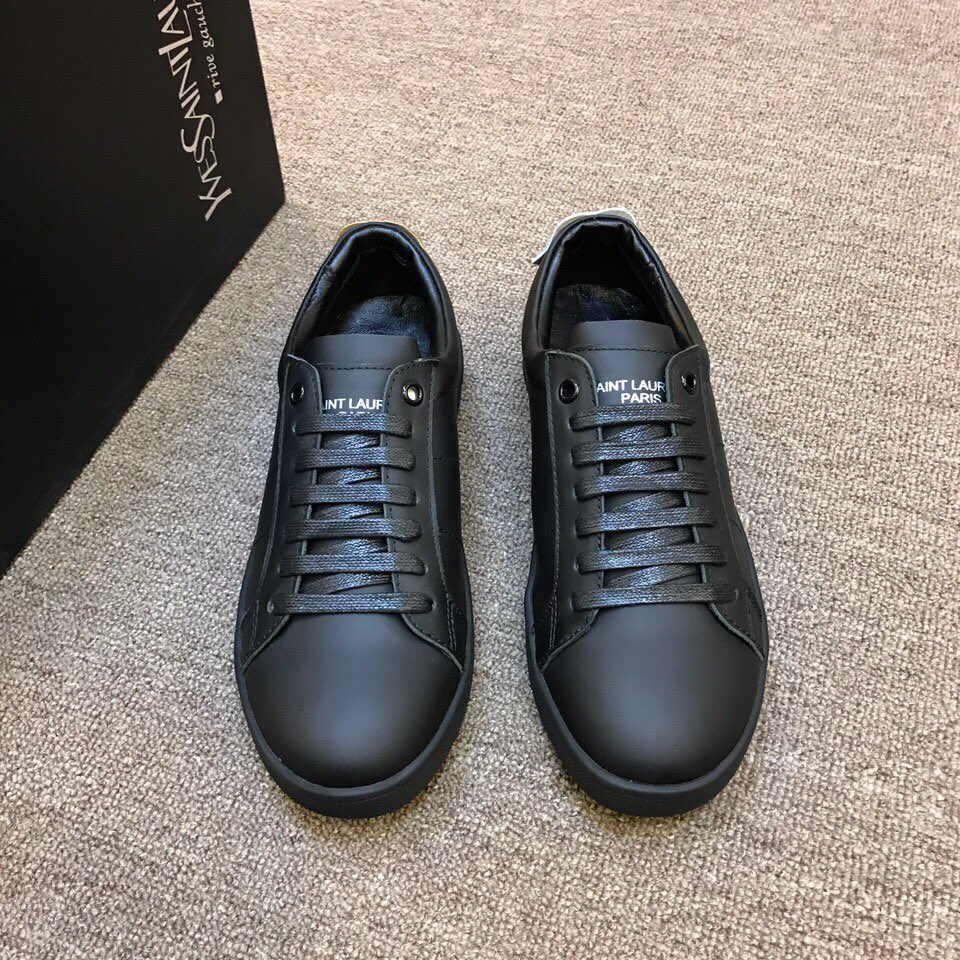 YSL SNEAKERS IN LEATHER