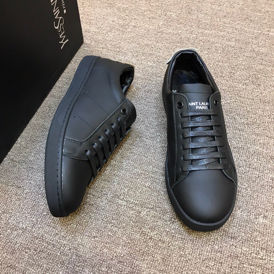 YSL SNEAKERS IN LEATHER