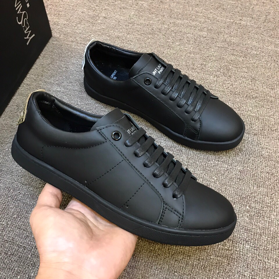 YSL SNEAKERS IN LEATHER