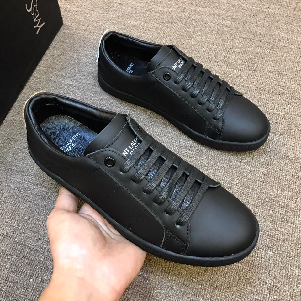 YSL SNEAKERS IN LEATHER