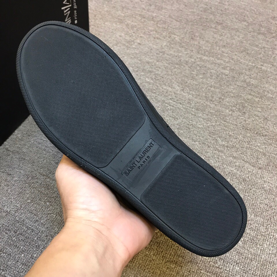 YSL SNEAKERS IN LEATHER