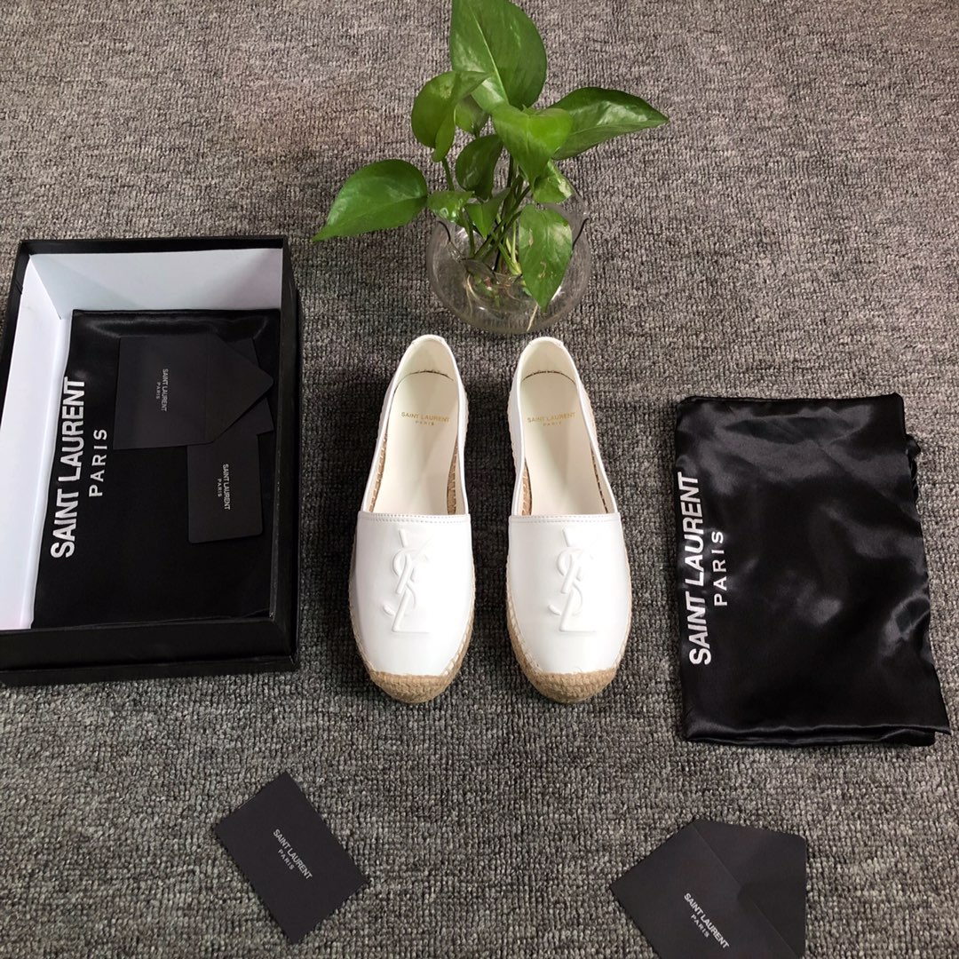 MONOGRAM ESPADRILLES IN METALIZED LAMBSKIN