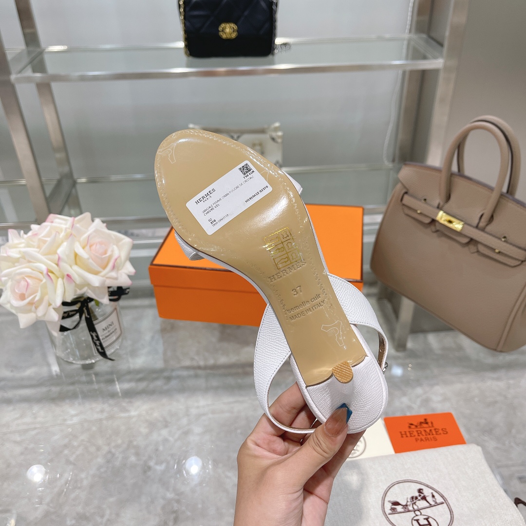 Hermès Classic Simple Sandal