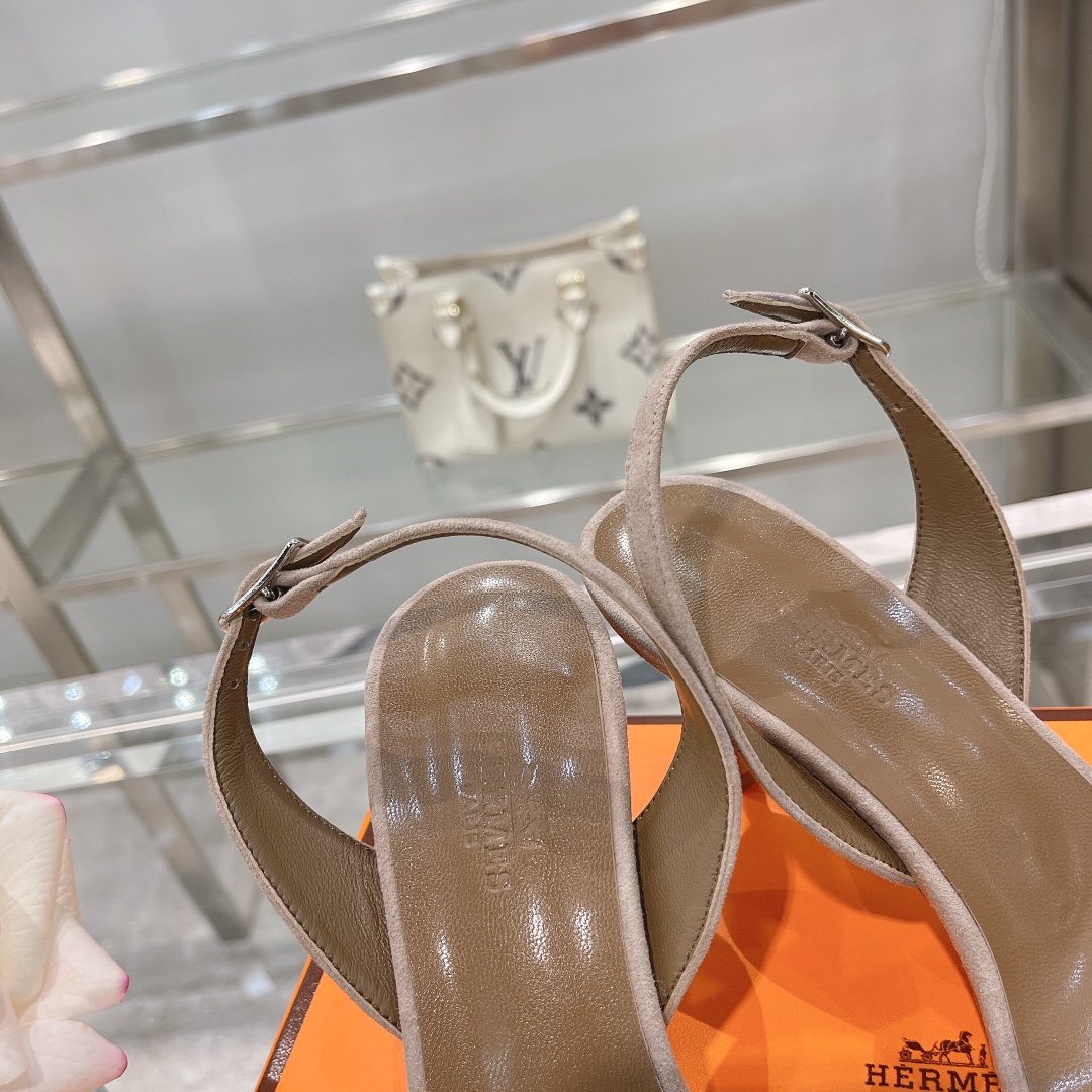 Hermès Classic Simple Sandal