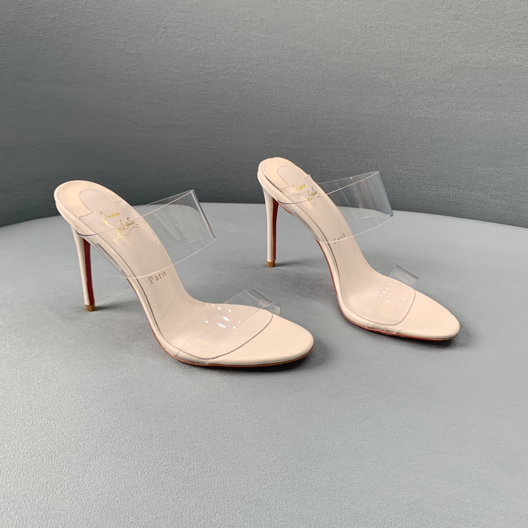 Ch**an louboutin just nothing sandals