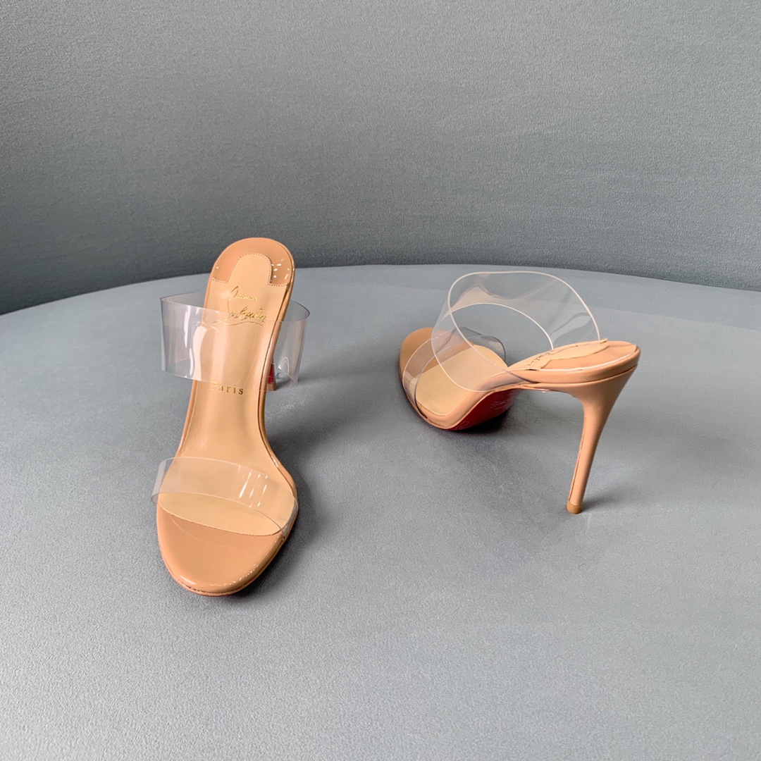 Ch**an louboutin just nothing sandals