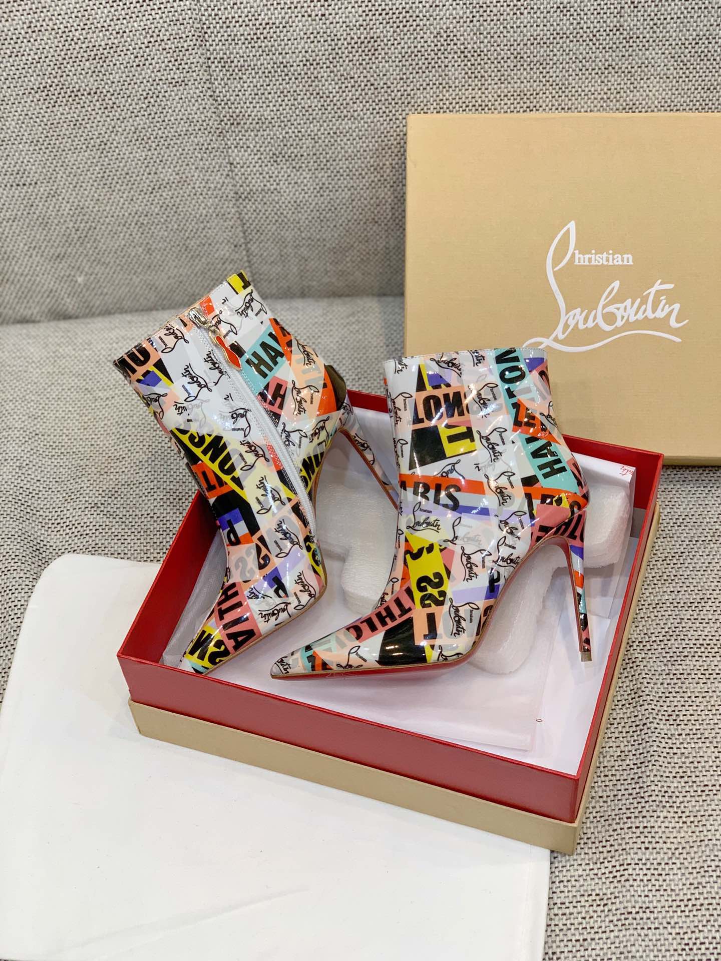Ch**an louboutin so kate booty boots