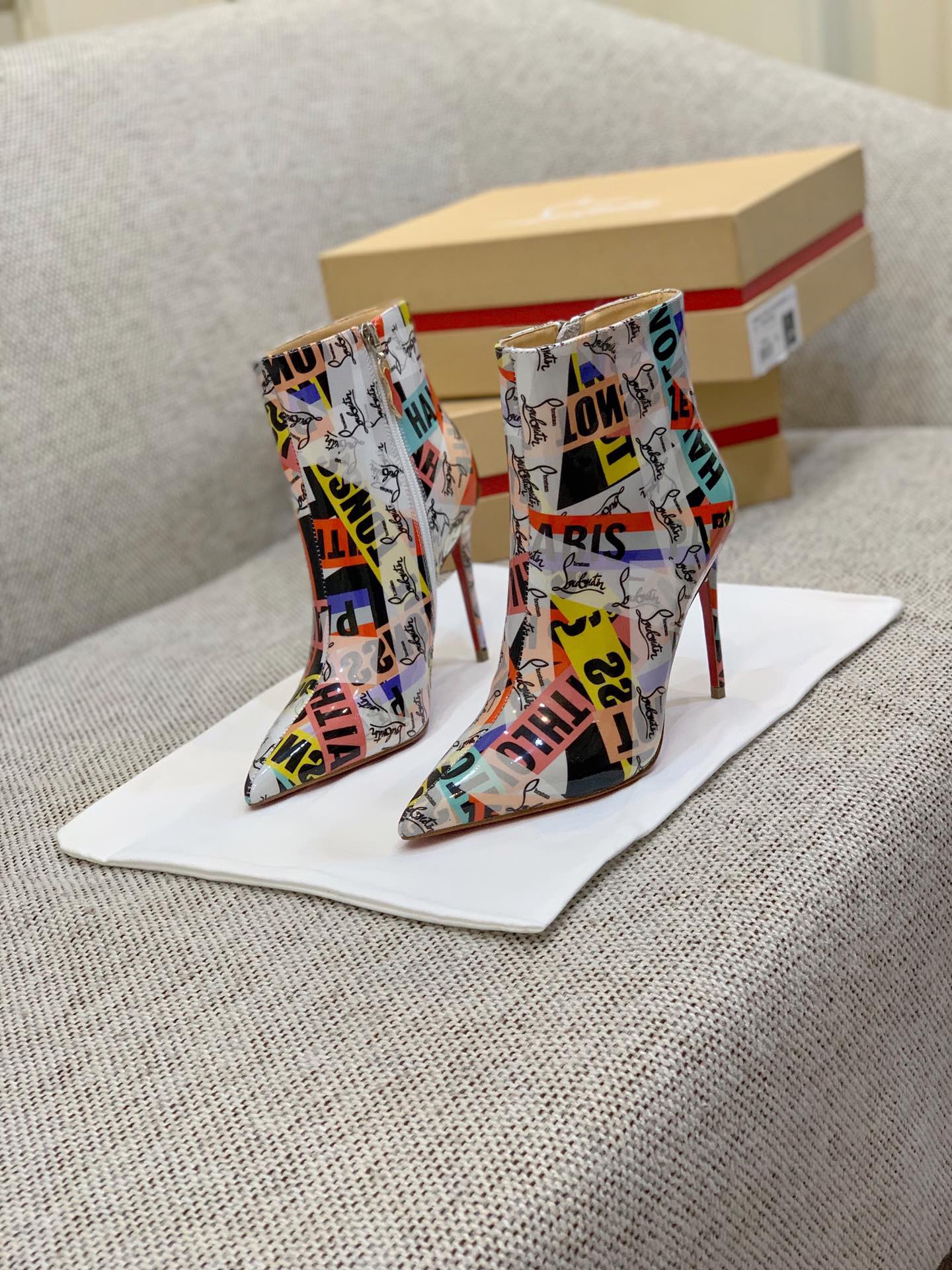 Ch**an louboutin so kate booty boots