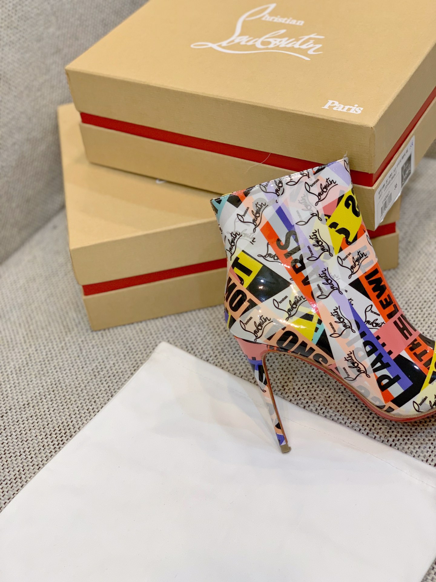 Ch**an louboutin so kate booty boots