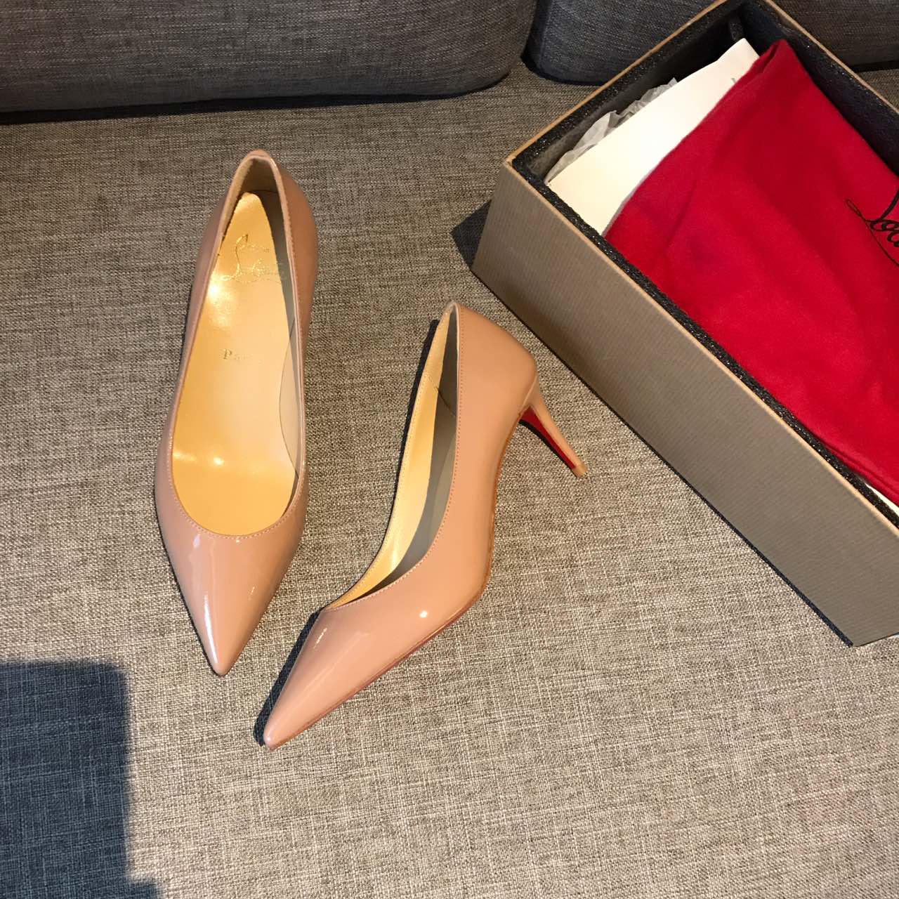 Ch**an louboutin iriza high heels