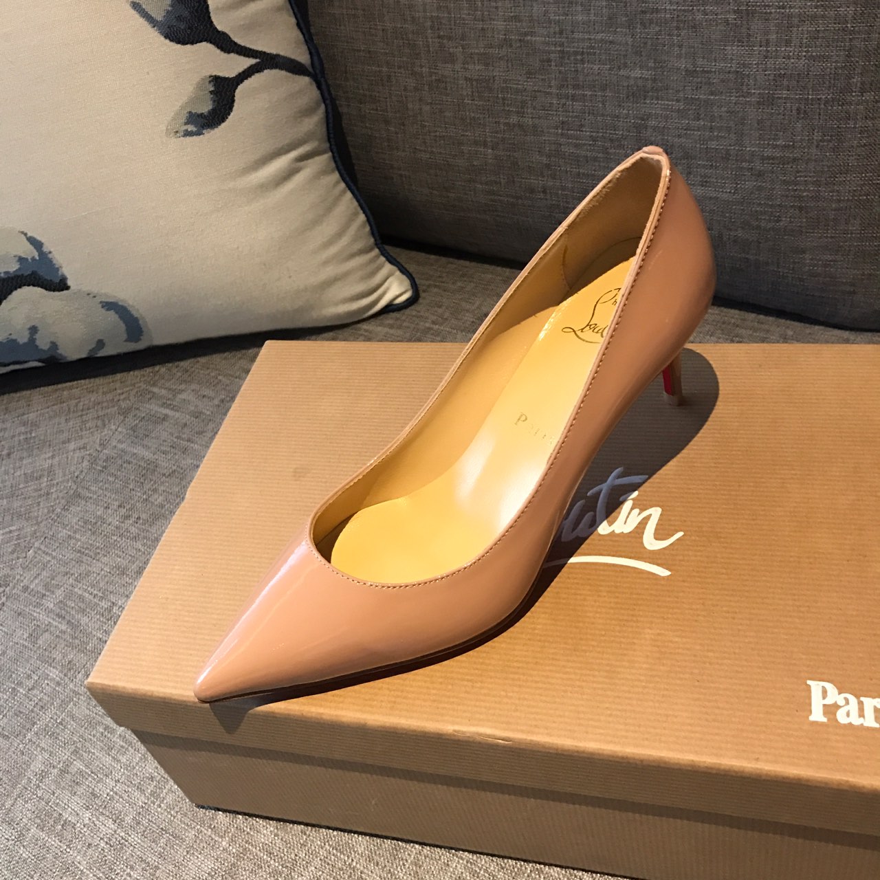 Ch**an louboutin iriza high heels