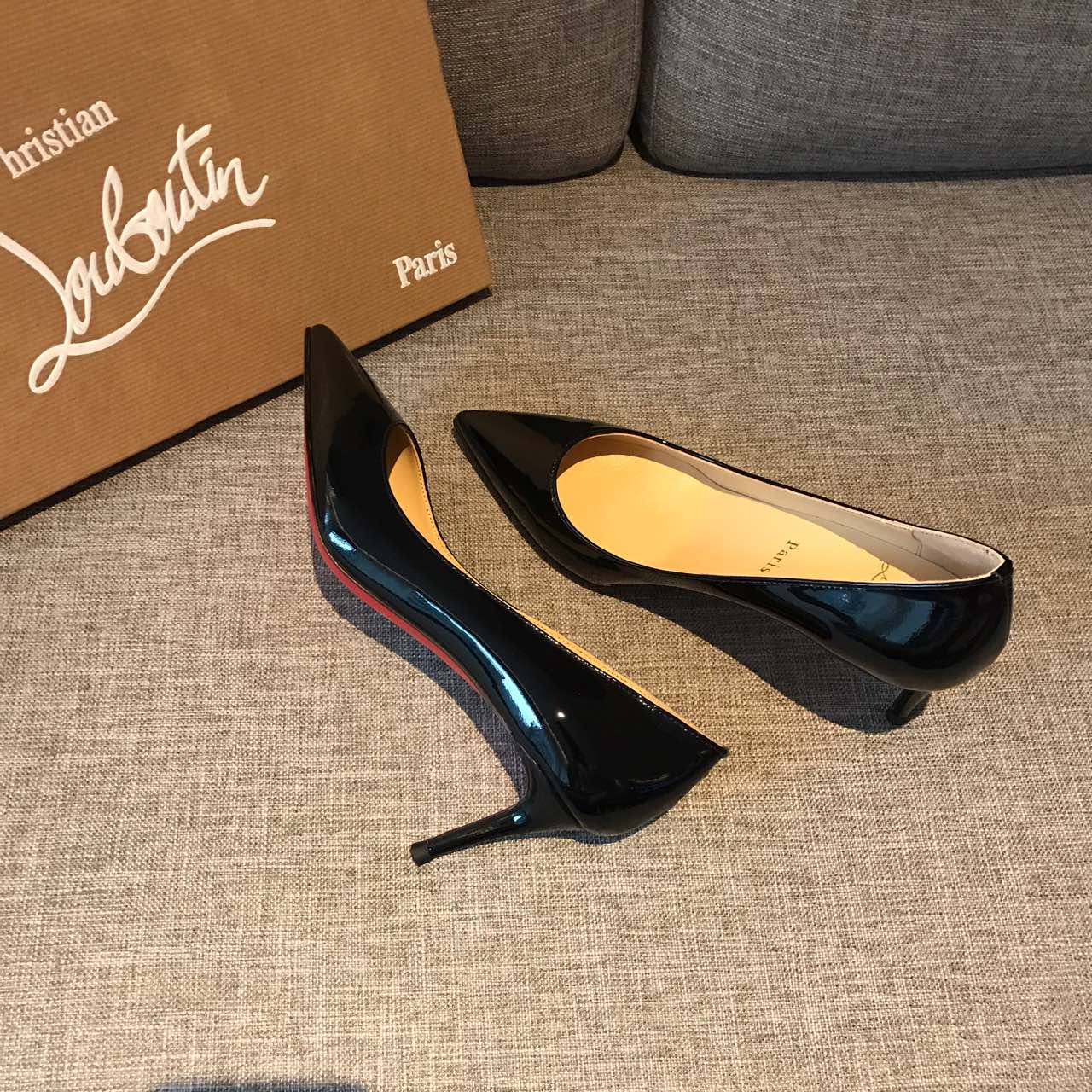 Ch**an louboutin iriza high heels