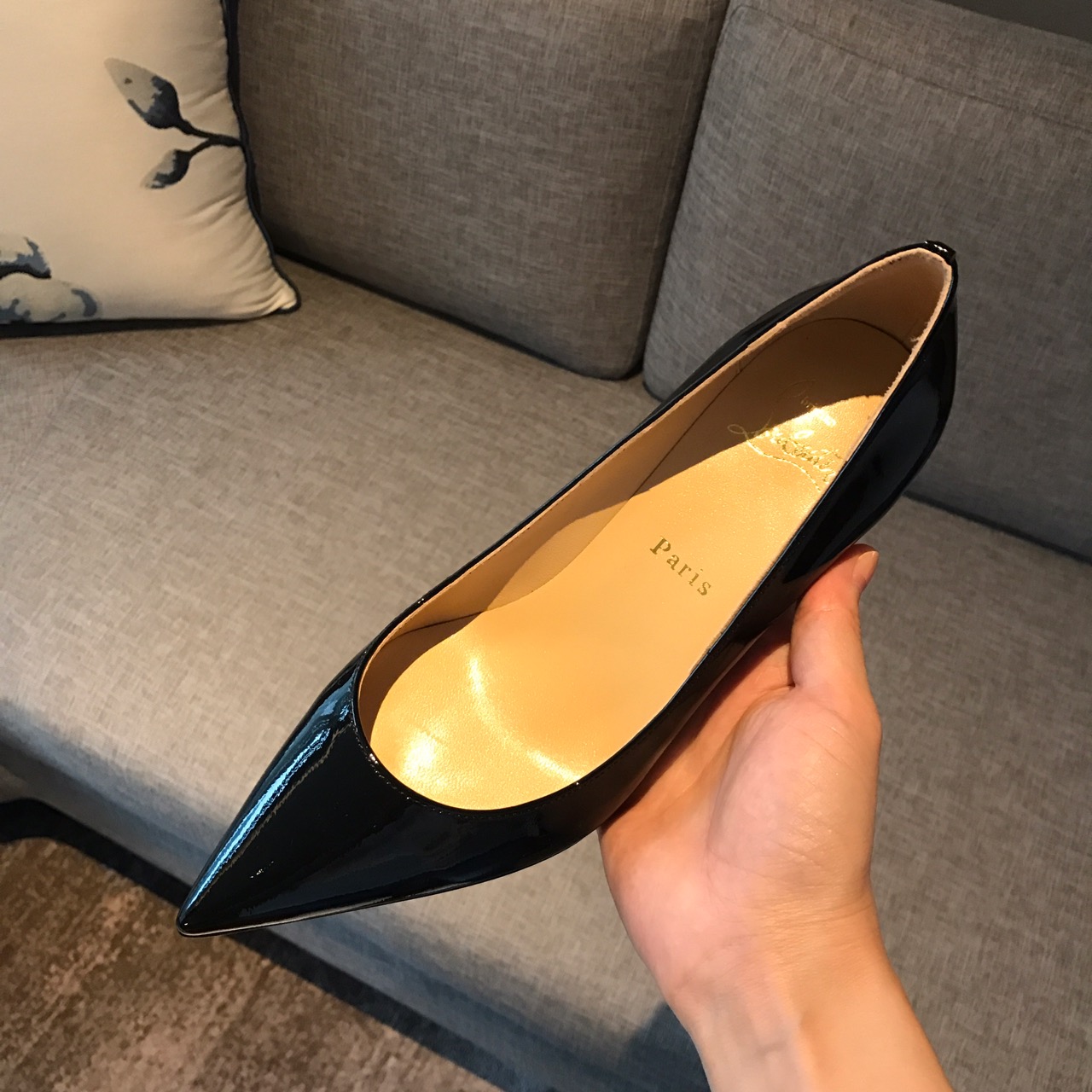 Ch**an louboutin iriza high heels