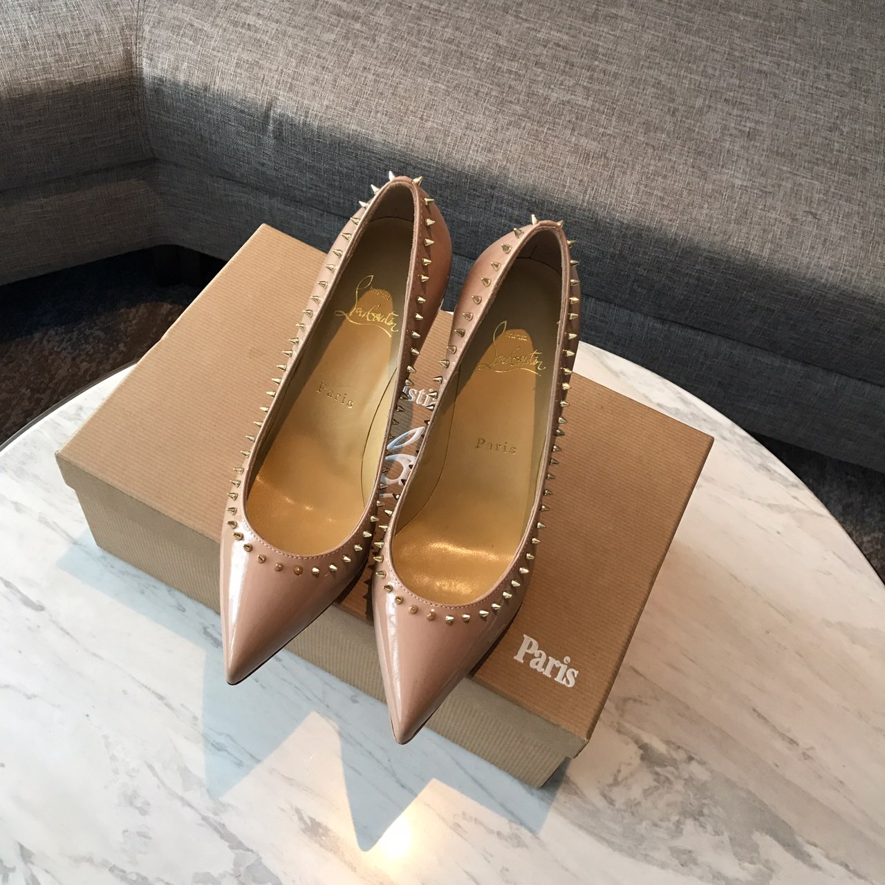 Ch**an louboutin anjalina high heels
